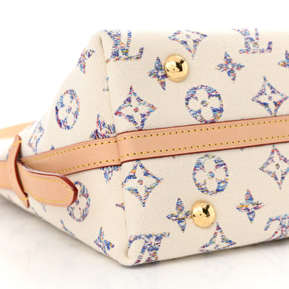 Louis Vuitton Monogram Jacquard CarryAll PM Multicolor Beige 11 of 14