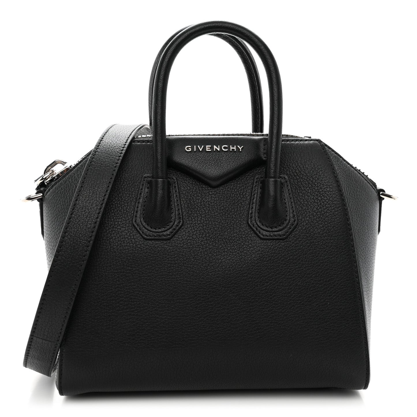 Sugar Goatskin Mini Antigona Black