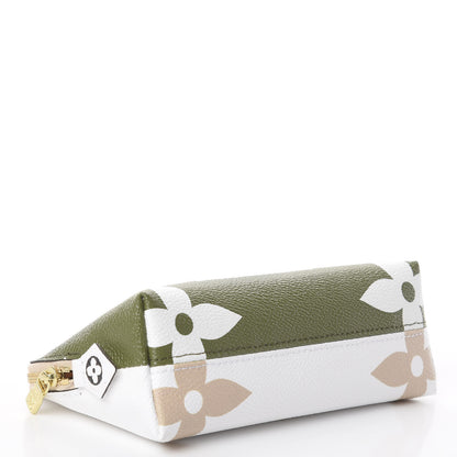Louis Vuitton Monogram Giant Cosmetic Pouch Kaki 3 of 5