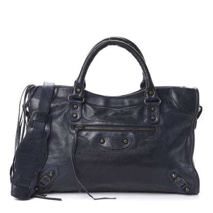 Balenciaga Chevre Classic Hardware City Marine 1 of 10