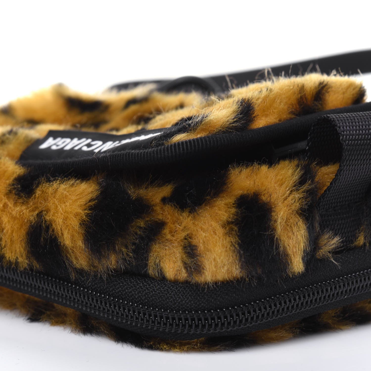 Balenciaga Faux Fur Explorer Crossbody Leopard 9 of 13