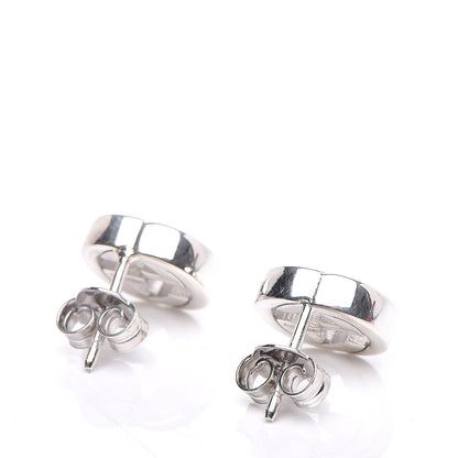 Gucci Sterling Silver Interlocking GG Stud Earrings 3 of 5