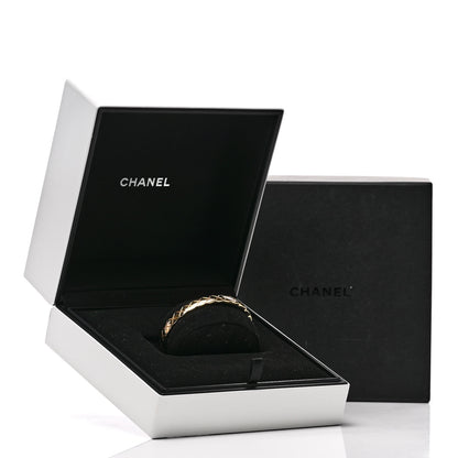 Chanel 18K Yellow Gold Coco Crush Bangle Bracelet S 4 of 4