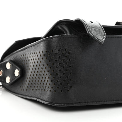 Proenza Schouler Lambskin Perforated Tiny PS1 Satchel Black 10 of 12