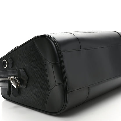 Louis Vuitton Epi Sac De Ville Bourget Black 7 of 8