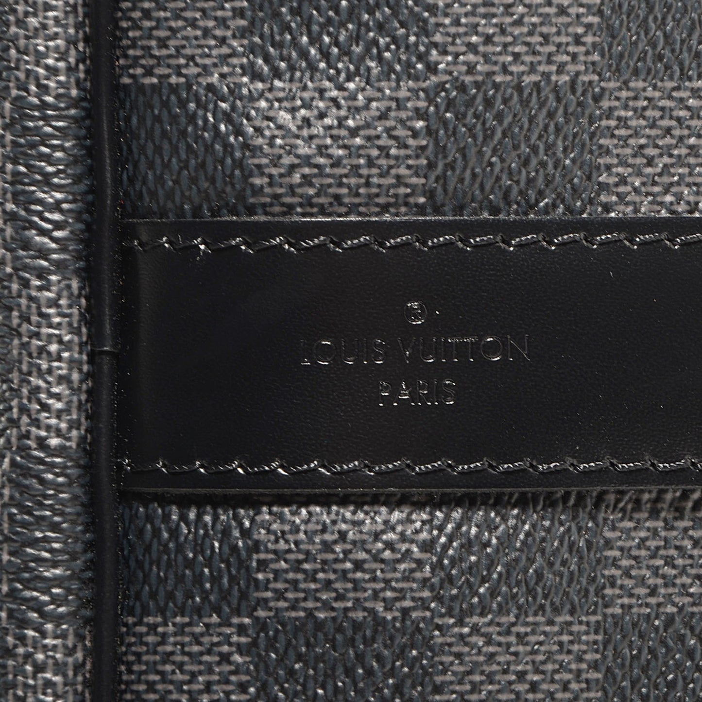 Damier Graphite Keepall Bandouliere 55