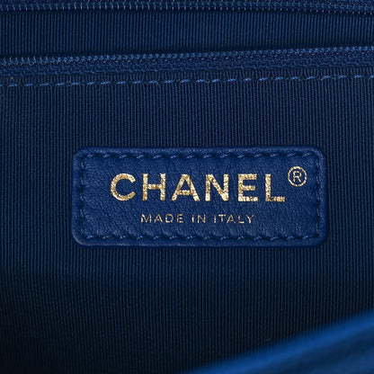 Chanel Caviar Quilted Medium Sunset On The Sea Flap Blue 6 of 9