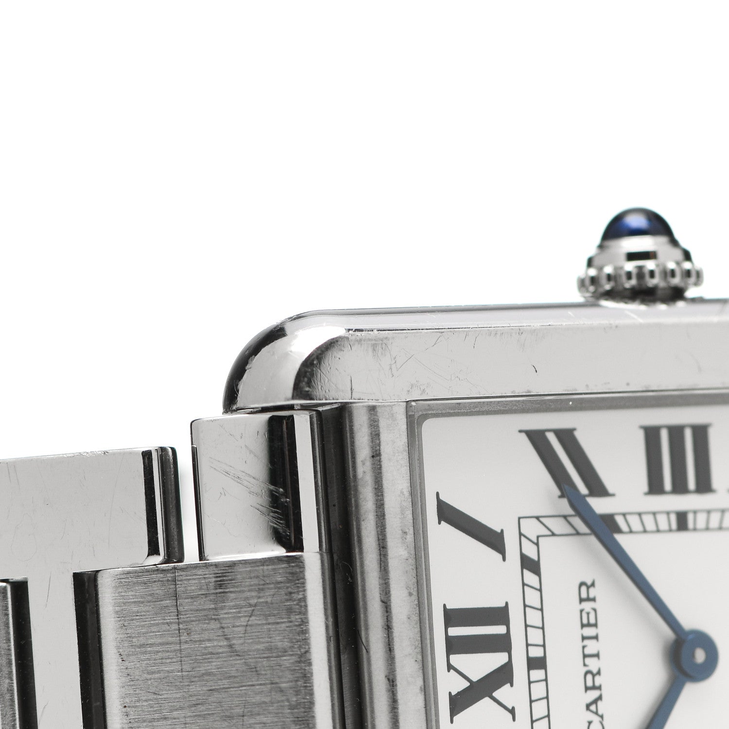 Cartier Stainless Steel 24mm Tank Solo Quartz Watch 6 of 7
