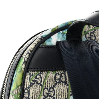 Gucci GG Supreme Monogram Blooms Small Day Backpack Blue 14 of 14