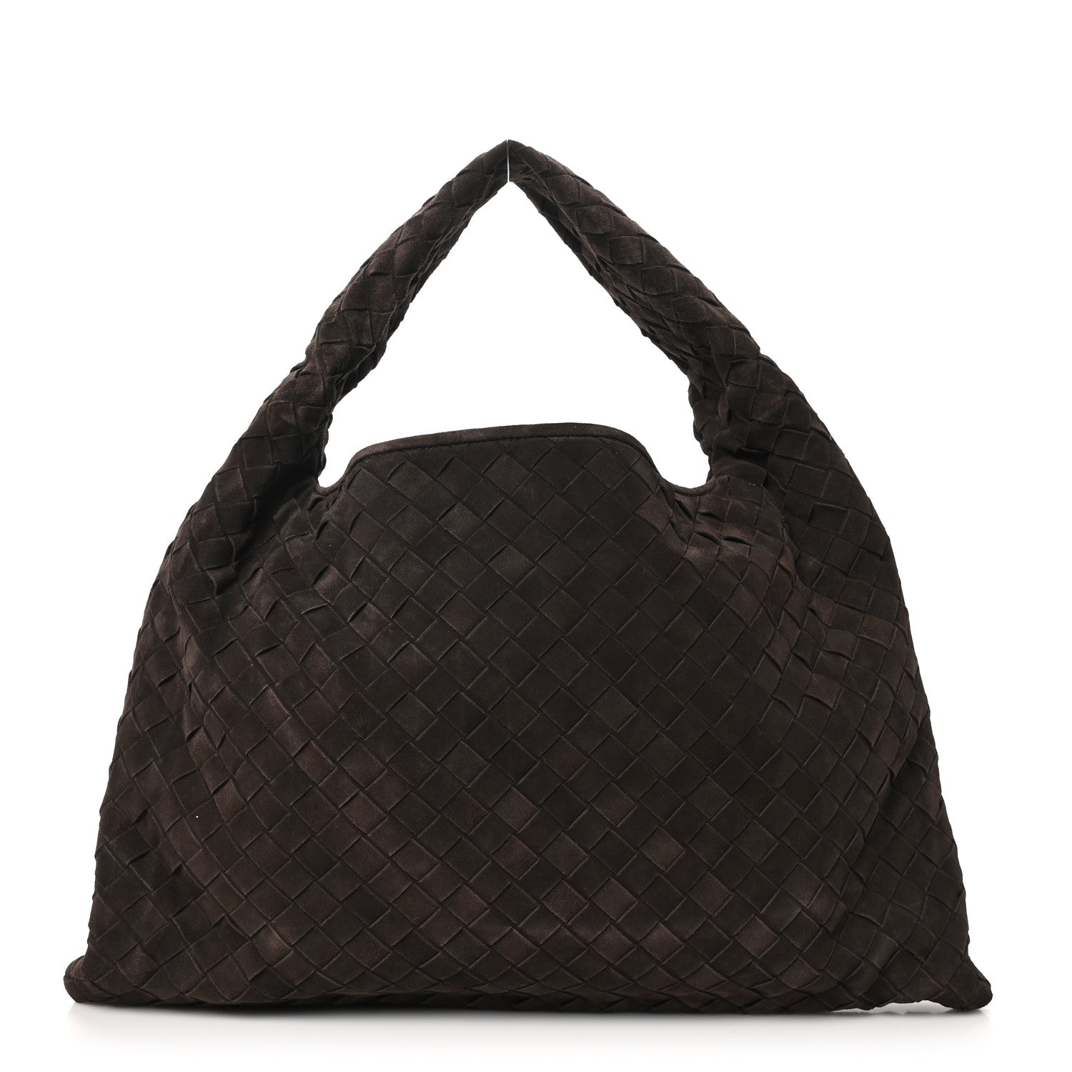 Bottega Veneta Suede Intrecciato Small Hop Fondant 1 of 10