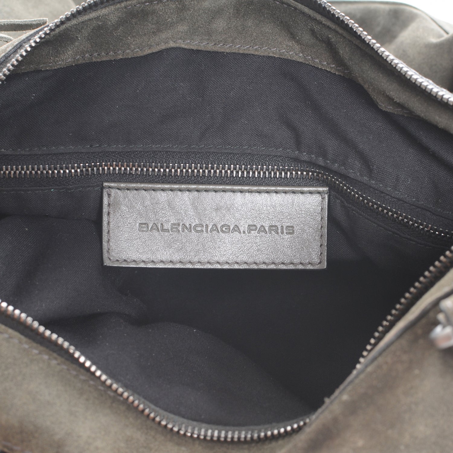 Balenciaga Baby Daim Suede Work Green 6 of 7
