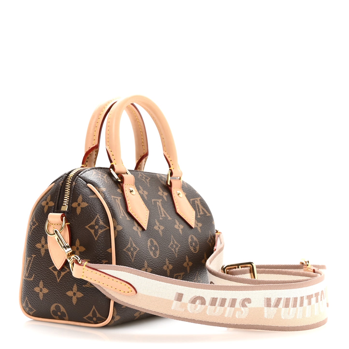 Monogram Speedy Bandouliere 20 Beige