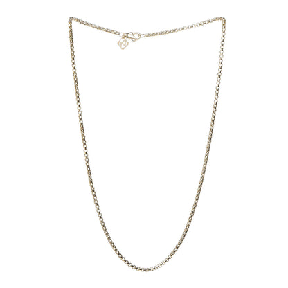 David Yurman 18K Yellow Gold 2.7mm Box Chain Necklace 18" 3 of 5
