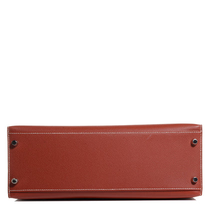 Hermes Epsom Kelly Sellier 32 Brique 5 of 25