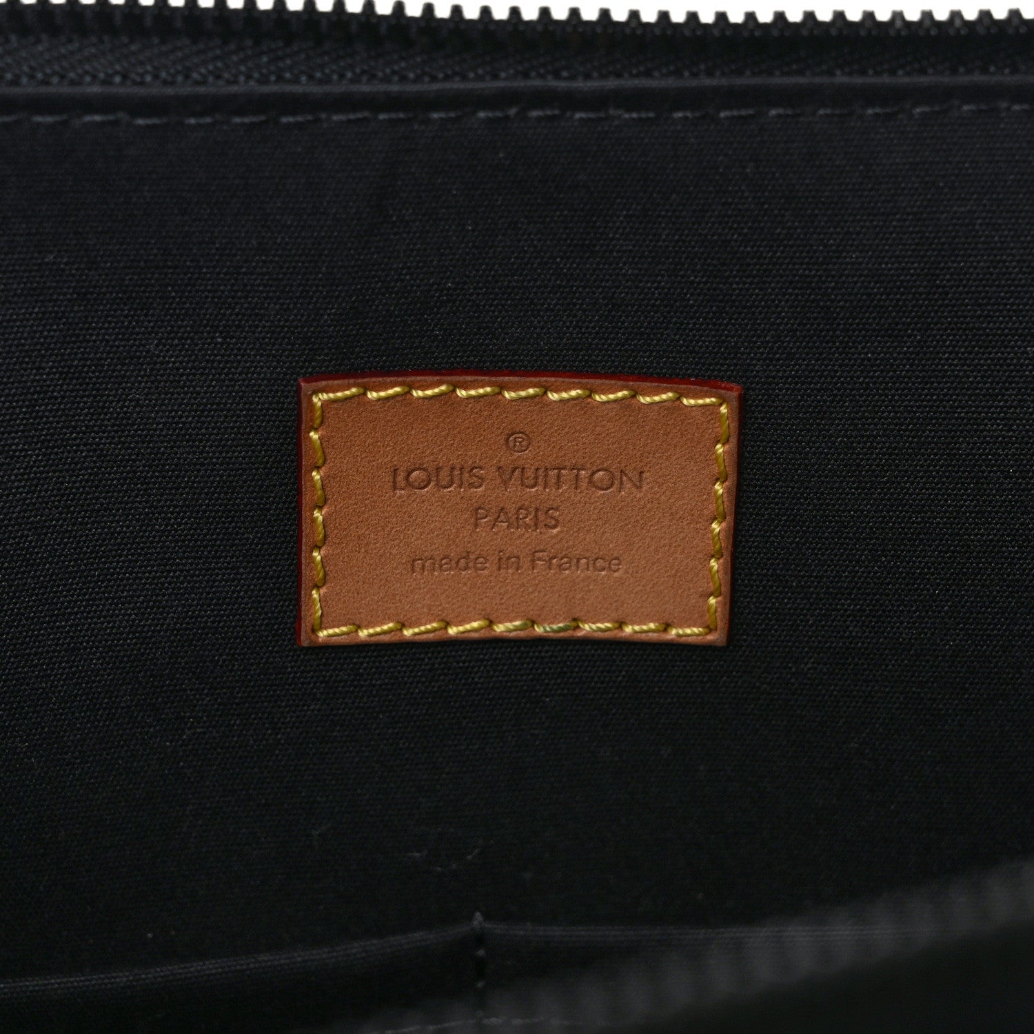 Louis Vuitton Vernis Alma GM Noir Magnetique 6 of 11