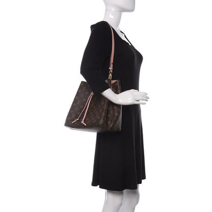 Louis Vuitton Monogram Neonoe MM Rose Poudre 2 of 11