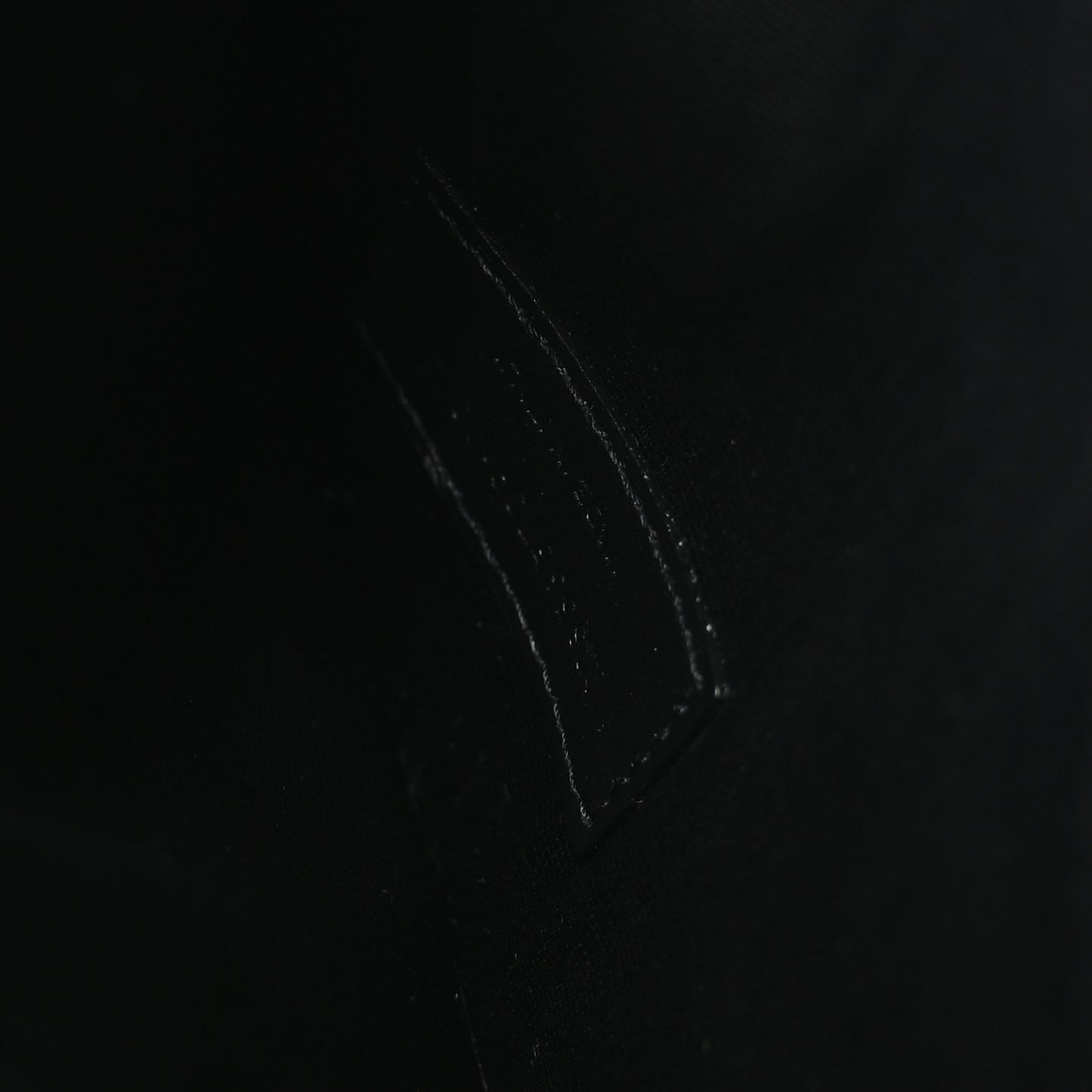 Patent Calfskin Monogram Uptown Clutch Black