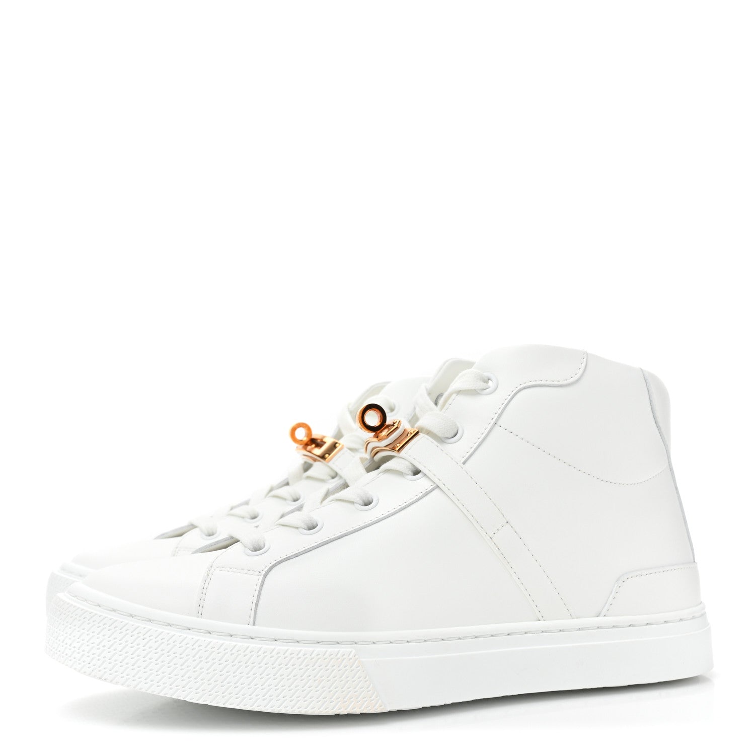 Hermes Calfskin Daydream Sneakers 38 White 3 of 11