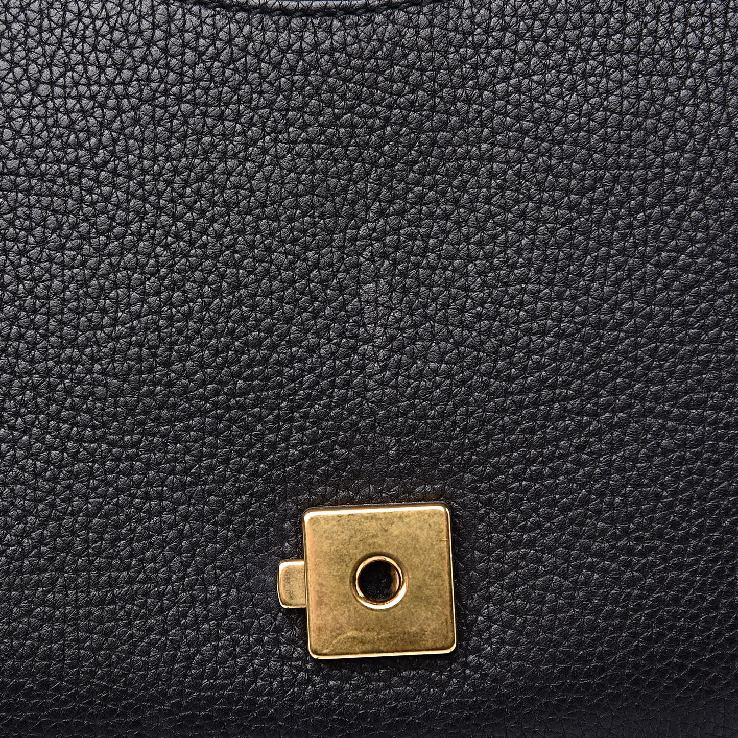 Calfskin Mini GG Marmont Top Handle Bag Black
