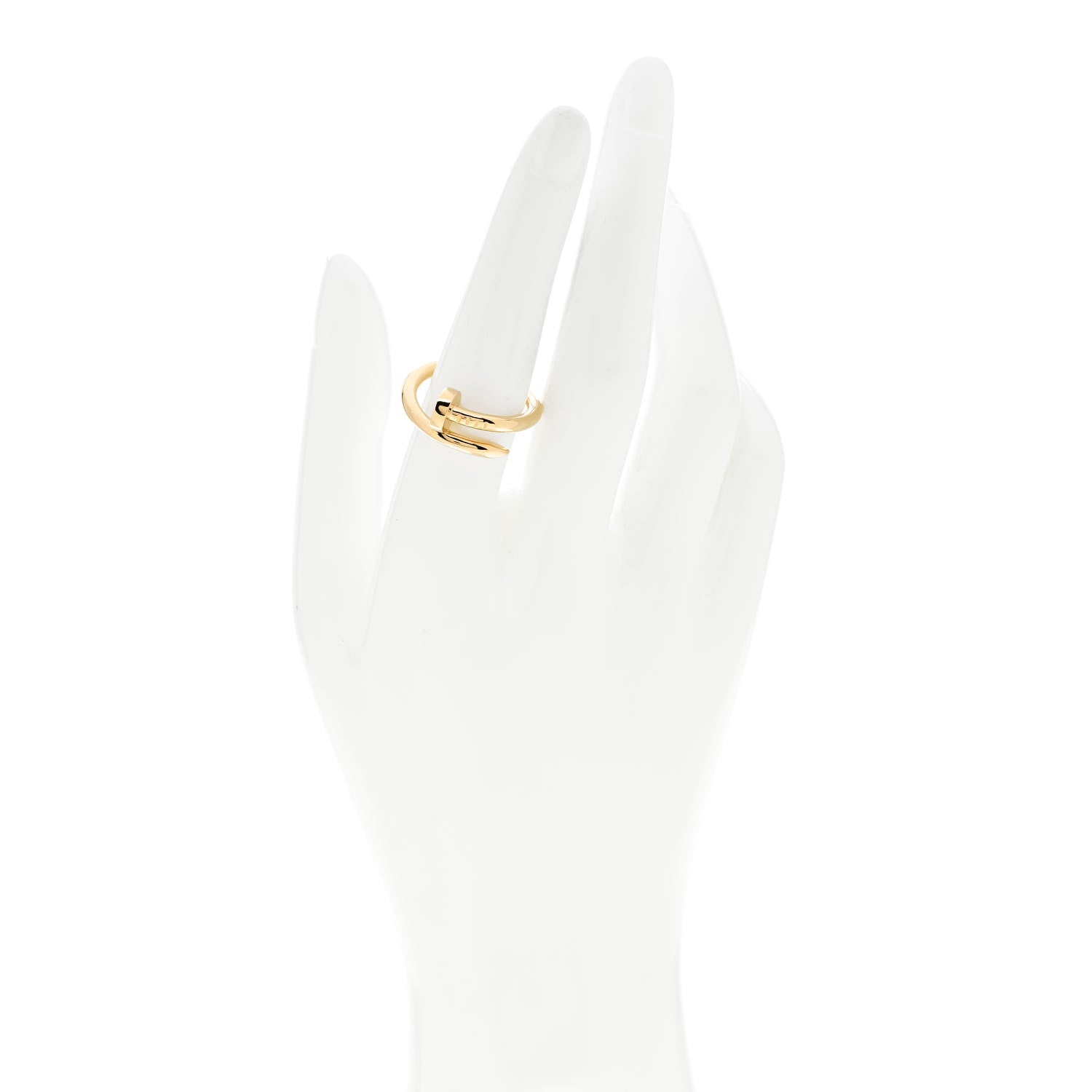 Cartier 18K Yellow Gold Juste Un Clou Ring 57 8 2 of 5