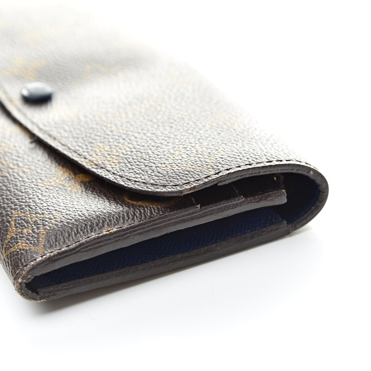 Louis Vuitton Monogram Emilie Wallet Blue 21 of 21