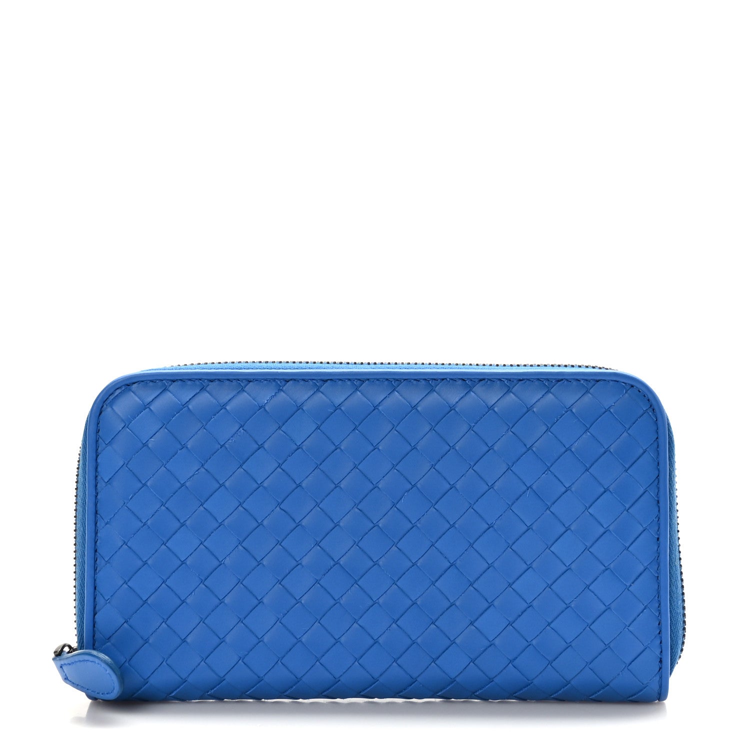 Bottega Veneta Nappa Intrecciato Zip Around Wallet Electrique 1 of 7