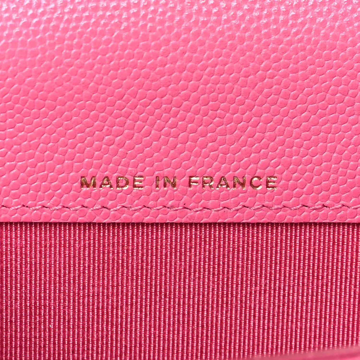 Chanel Caviar Quilted Flap Card Holder Wallet Pink 7 of 15