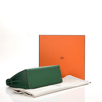Hermes Epsom Kelly Sellier 32 Vert Vertigo 7 of 29