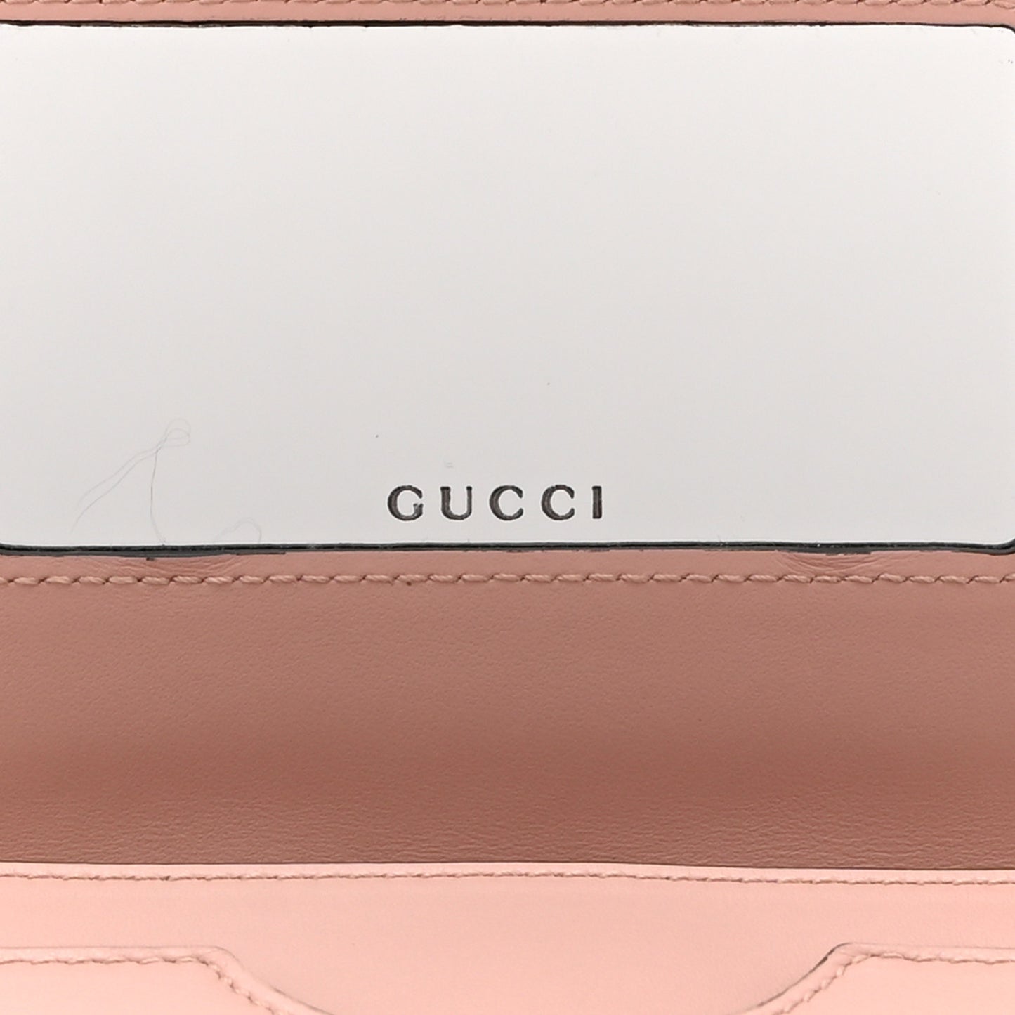 Calfskin GG Matelasse Chain Wallet Rhodamine Light Pink