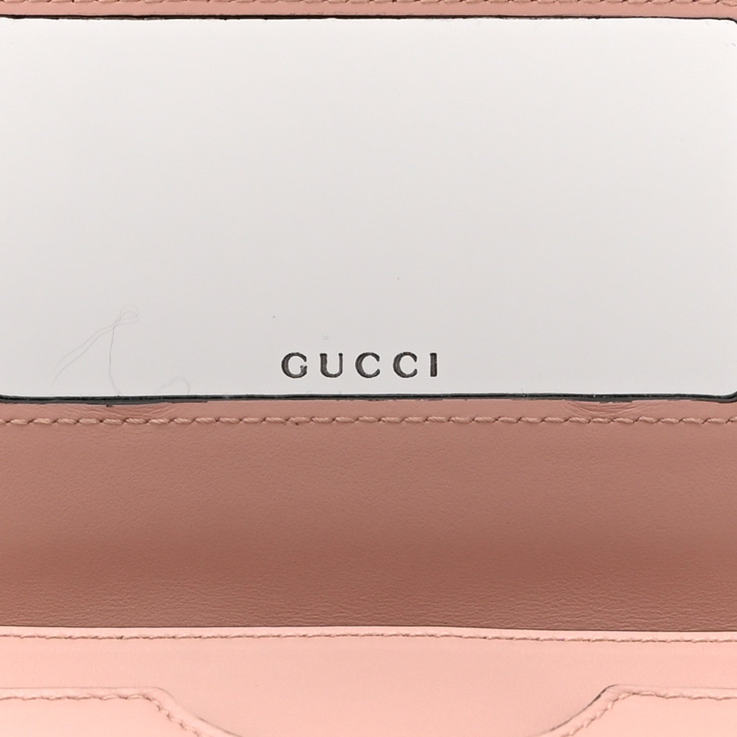 Gucci Calfskin GG Matelasse Chain Wallet Rhodamine Light Pink 6 of 11