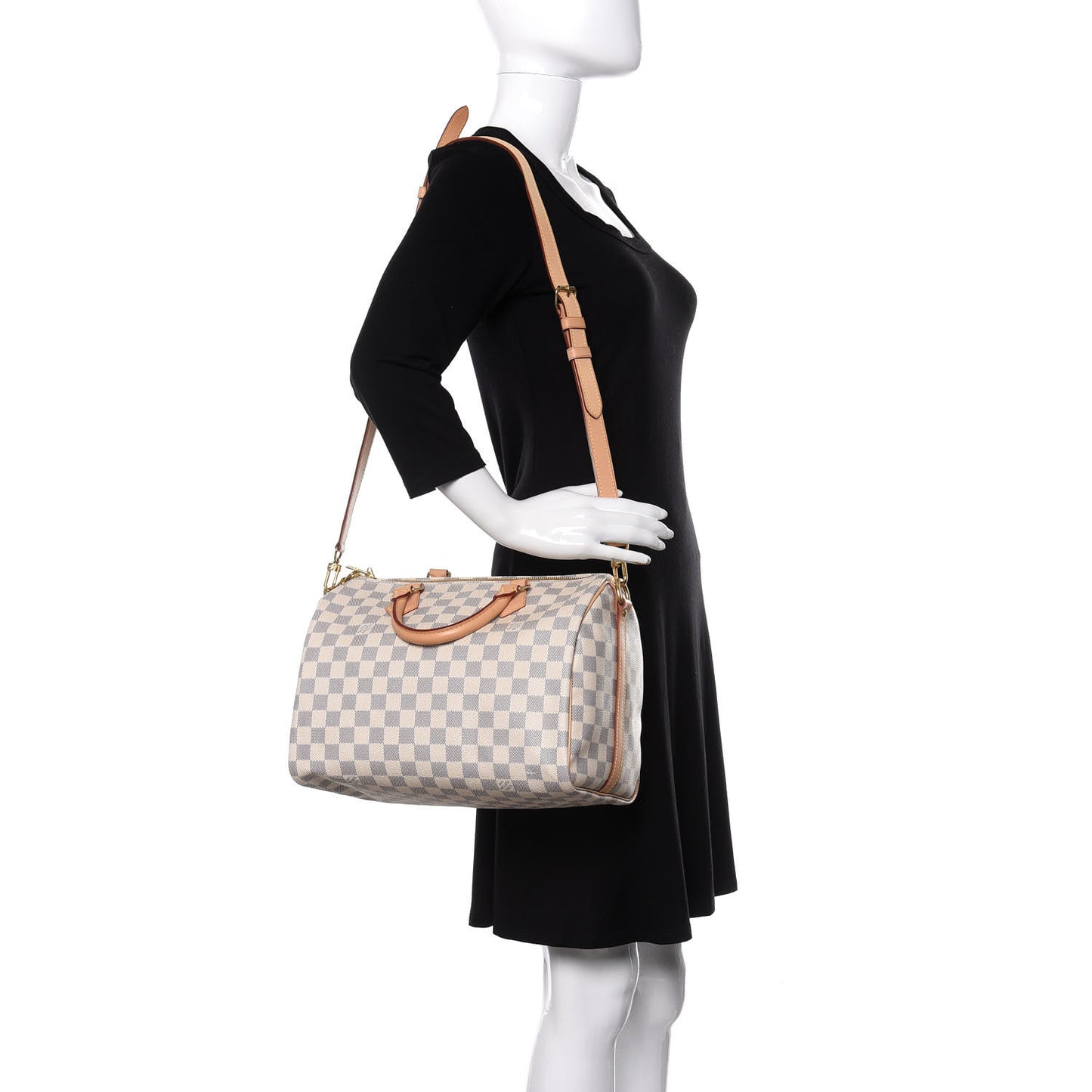 Damier Azur Speedy Bandouliere 30