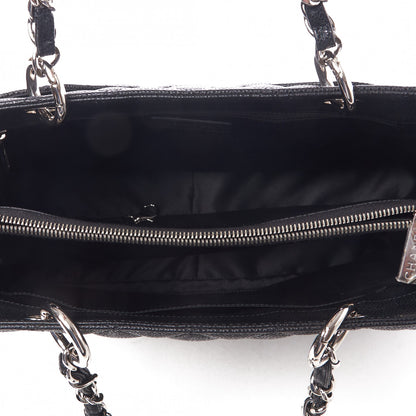Chanel Caviar Quilted Grand Shopping Tote GST Black 6 of 9