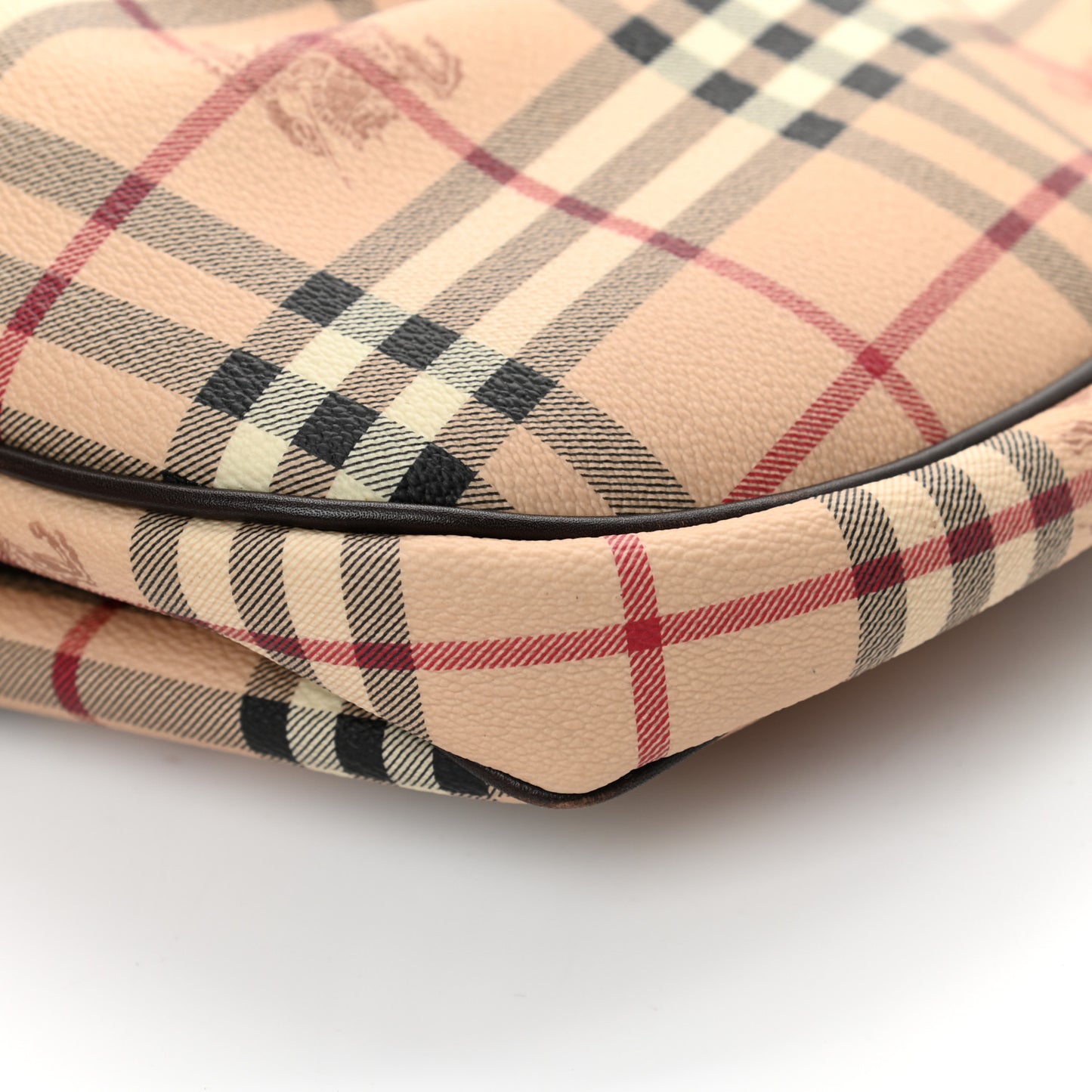Haymarket Check Small Brooklyn Hobo Brown