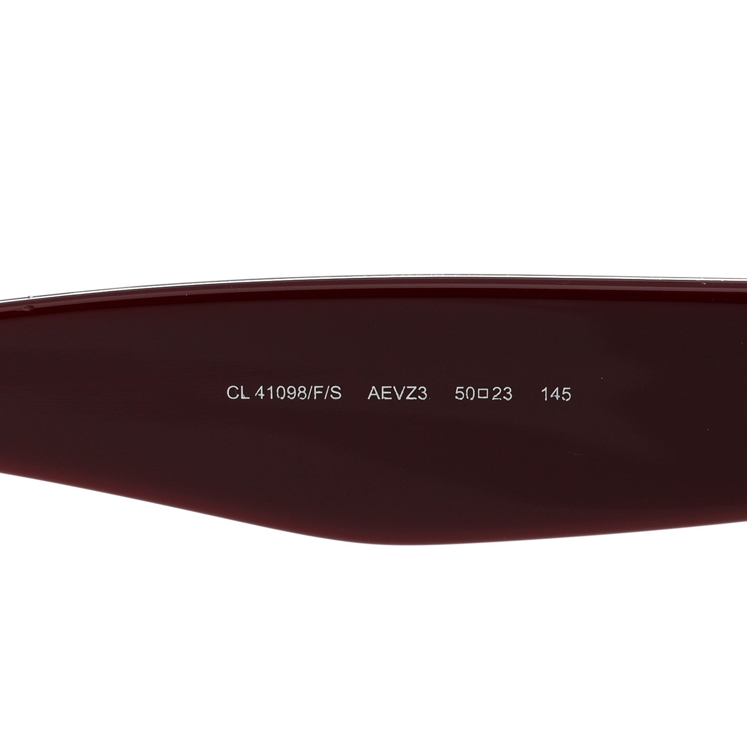 Celine Catherine Sunglasses CL 41098/F/S Burgundy Havana 5 of 7