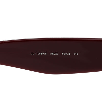 Celine Catherine Sunglasses CL 41098/F/S Burgundy Havana 5 of 7