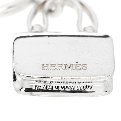 Hermes Sterling Silver Constance Amulettes Ring 49 4.75 4 of 5