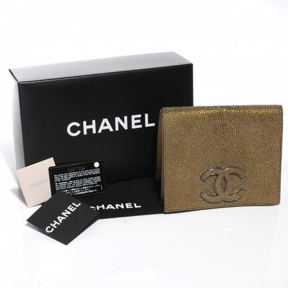 Chanel Stingray CC Mini Flap Bag Gold 5 of 8