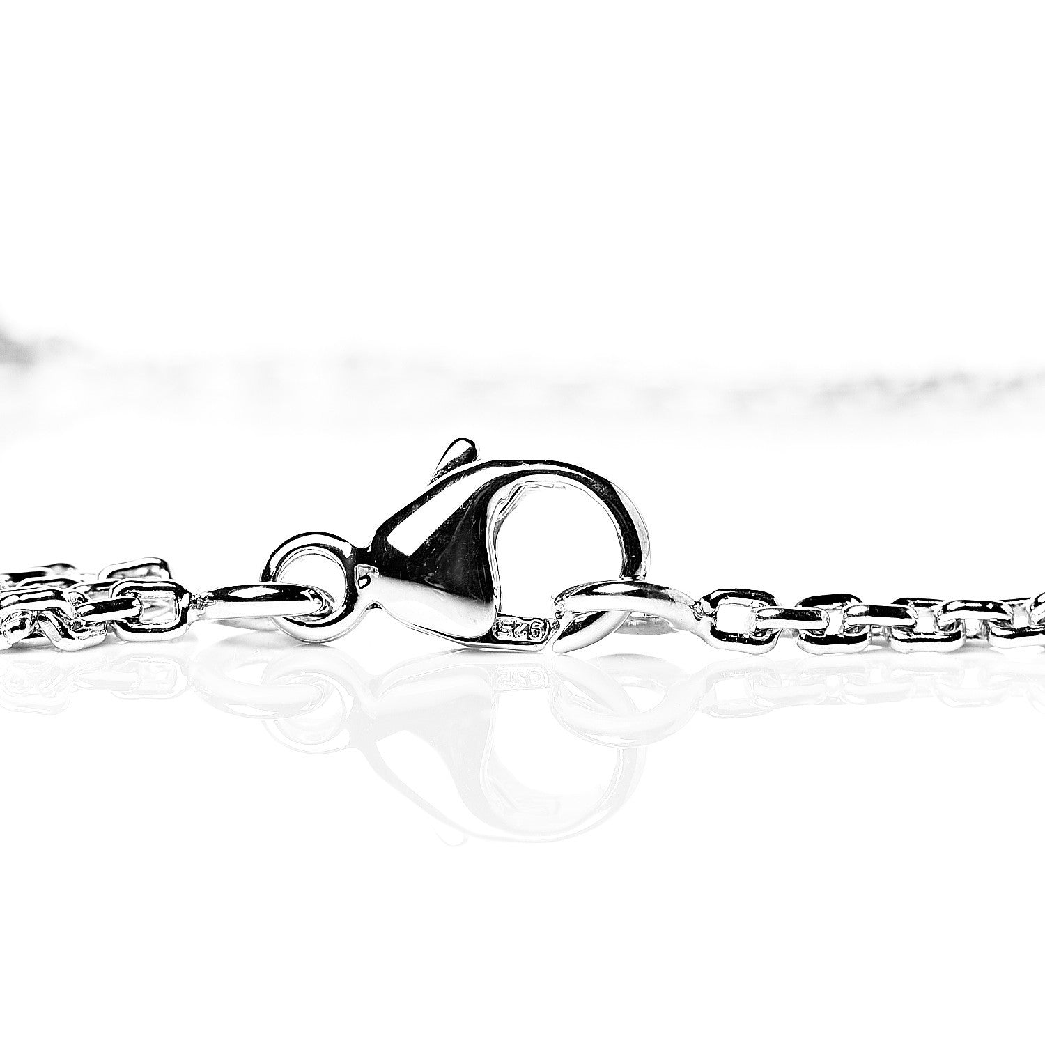 Louis Vuitton Sterling Silver Lockit Necklace 5 of 6