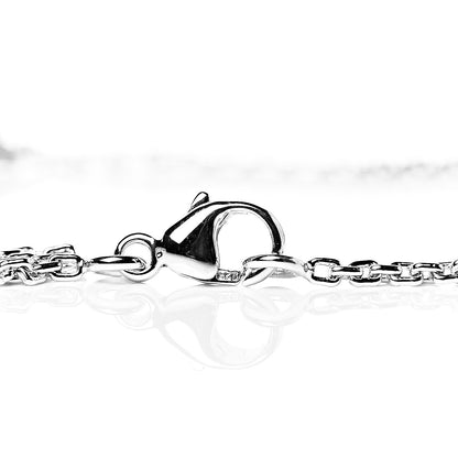Louis Vuitton Sterling Silver Lockit Necklace 5 of 6