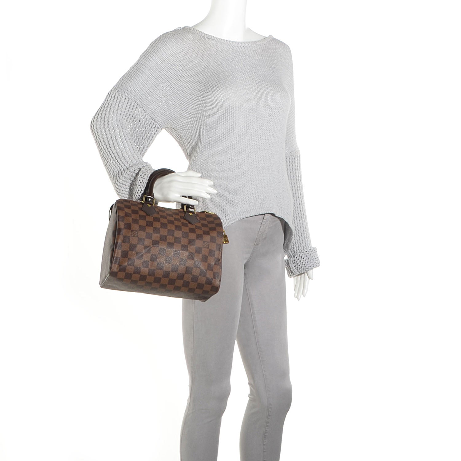 Louis Vuitton Damier Ebene Speedy 25 2 of 7