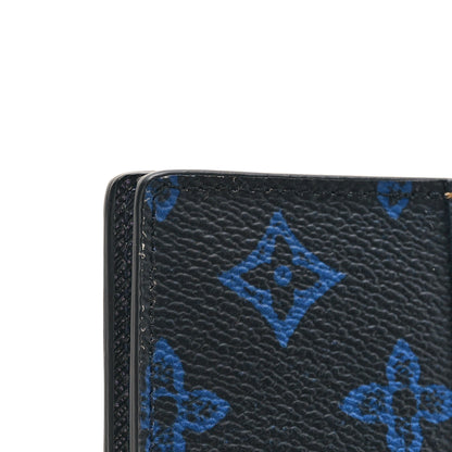 Louis Vuitton Monogram LV Record Pocket Organizer NM Blue 8 of 9