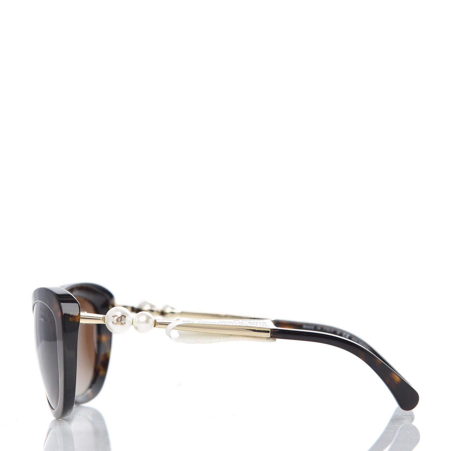 Acetate Pearl Polarized Cat Eye Sunglasses 5340-H Tortoise