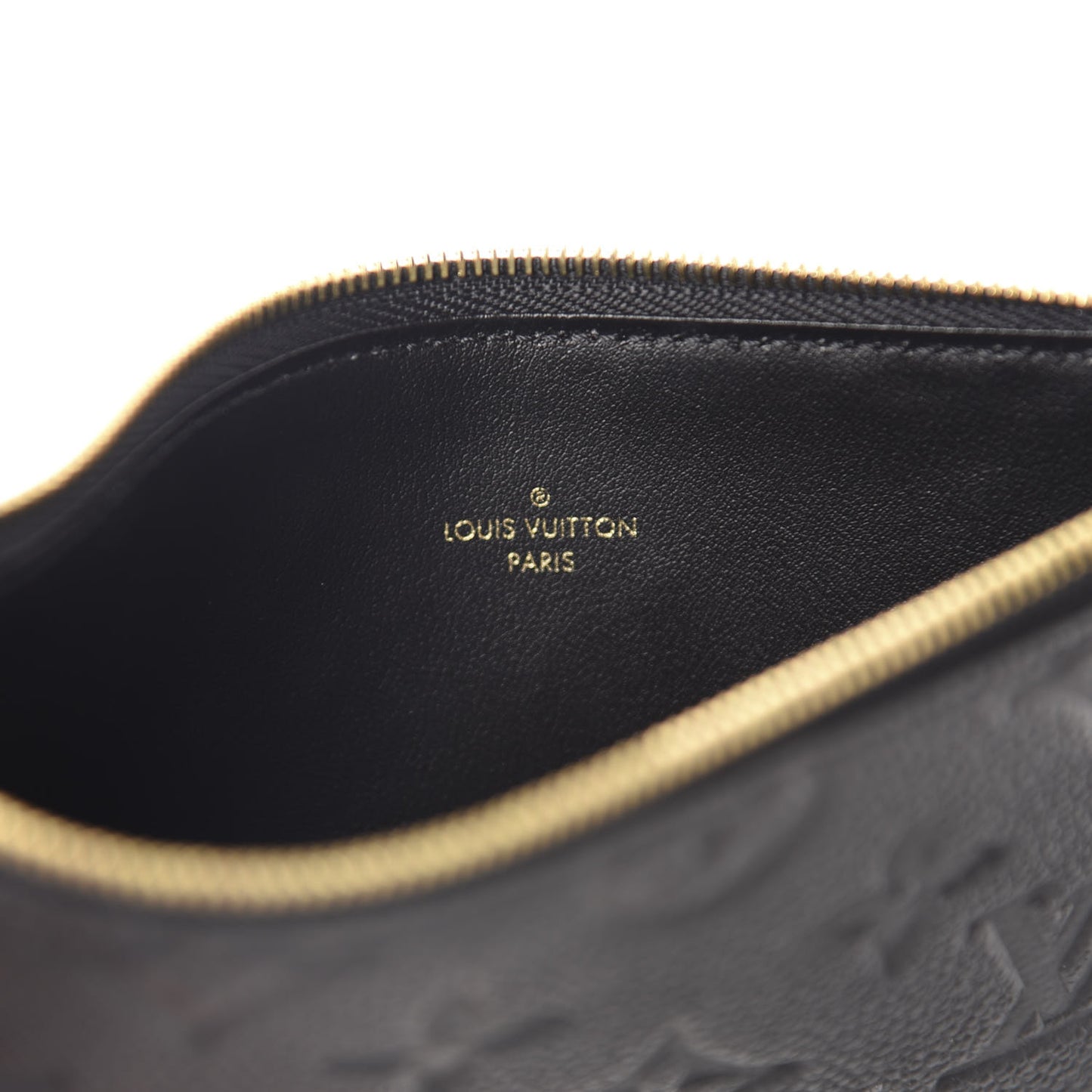 Empreinte Felicie Chain Wallet Zippered Insert Black