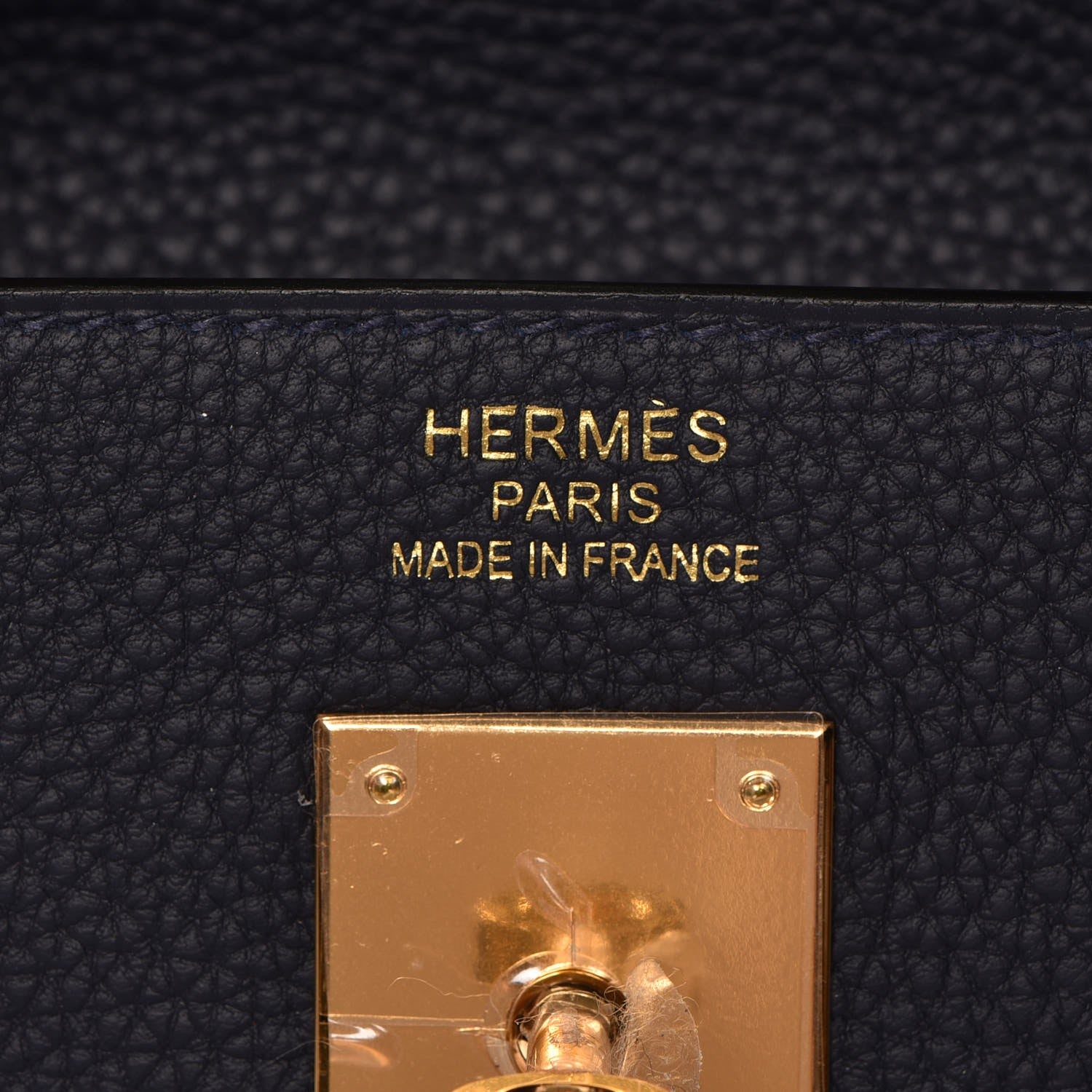 Hermes Togo Kelly Retourne 35 Bleu Nuit 19 of 34