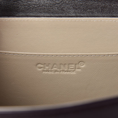 Chanel Lambskin Vertical Quilt Small Accordion Flap Brown 8 of 10