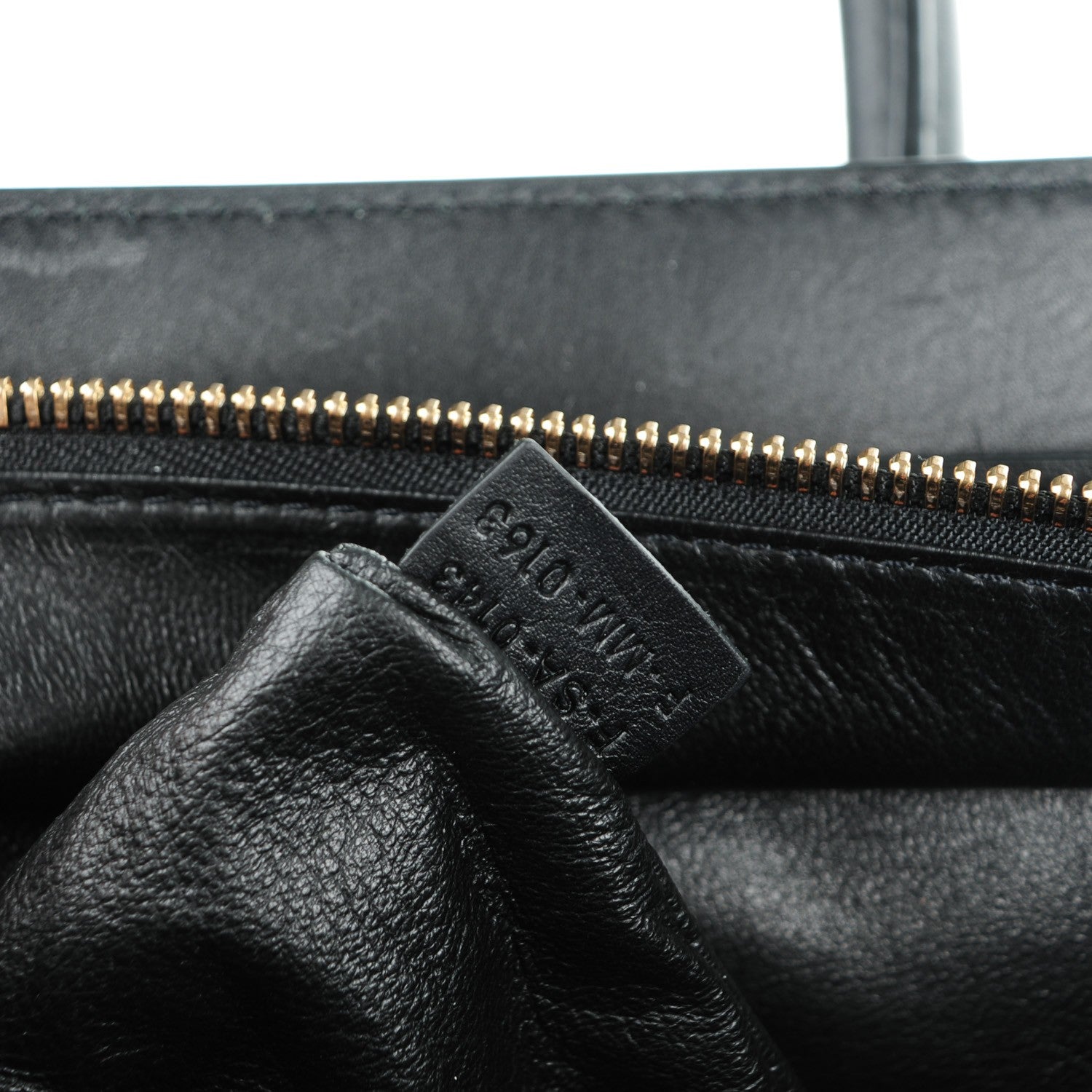 Celine Smooth Calfskin Mini Luggage Black 7 of 10