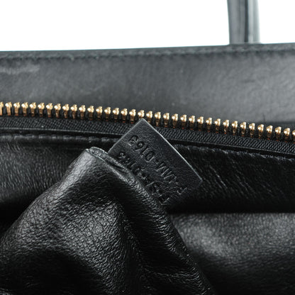 Celine Smooth Calfskin Mini Luggage Black 7 of 10
