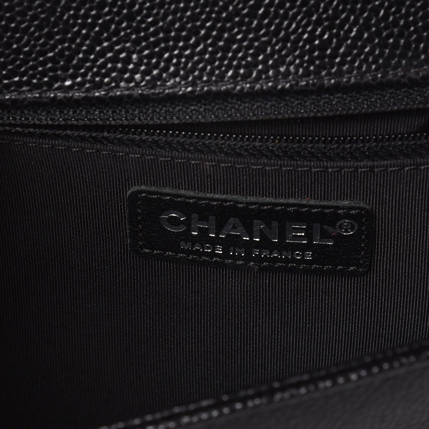 Chanel Caviar Quilted New Medium Boy Flap Black 7 of 9