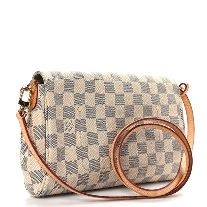 Louis Vuitton Damier Azur Favorite MM 3 of 8