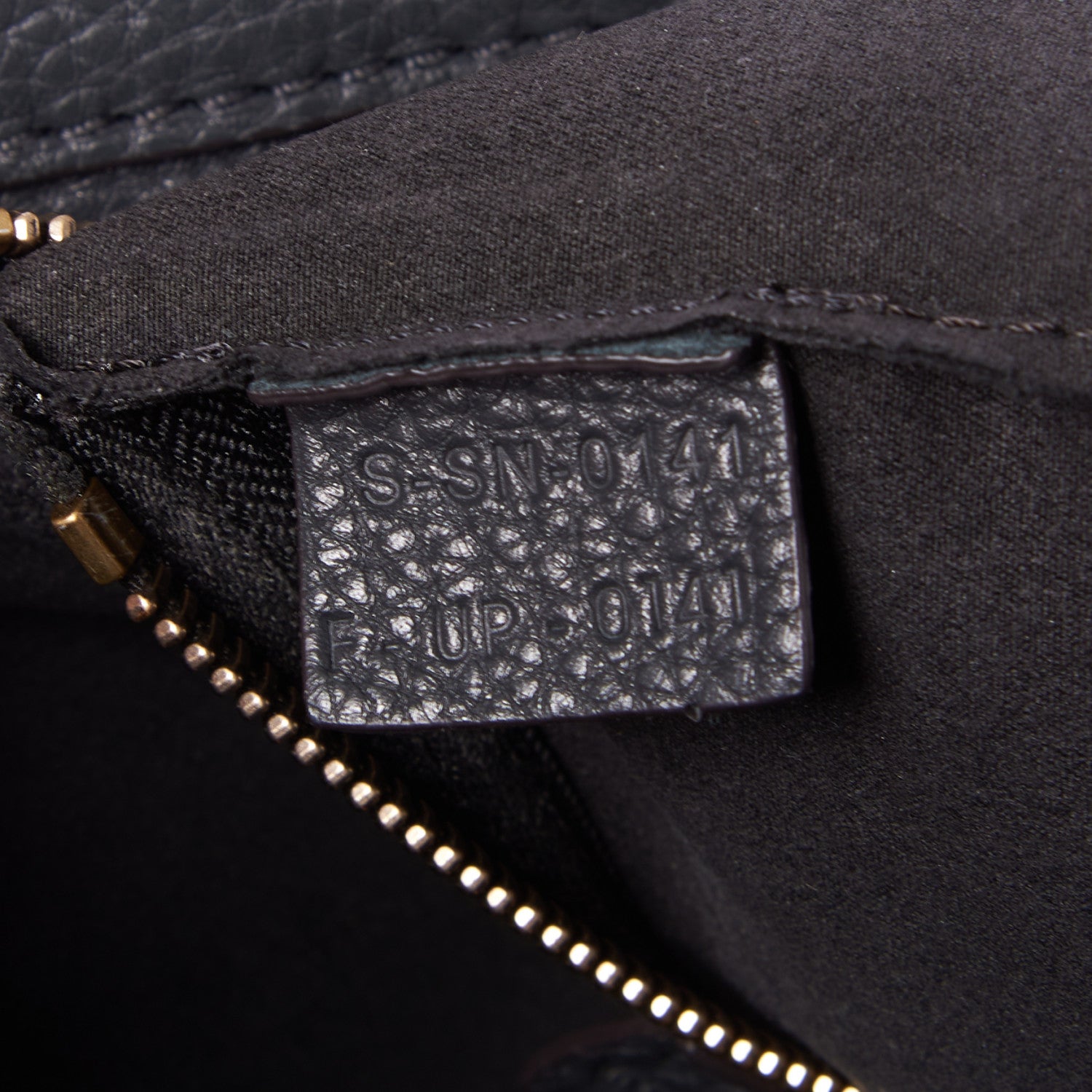 Celine Drummed Calfskin Micro Luggage Black 7 of 8